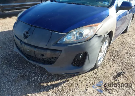 2012 Mazda Mazda3 I Touring z USA, uszkodzony, nr VIN JM1BL1V70C1534271